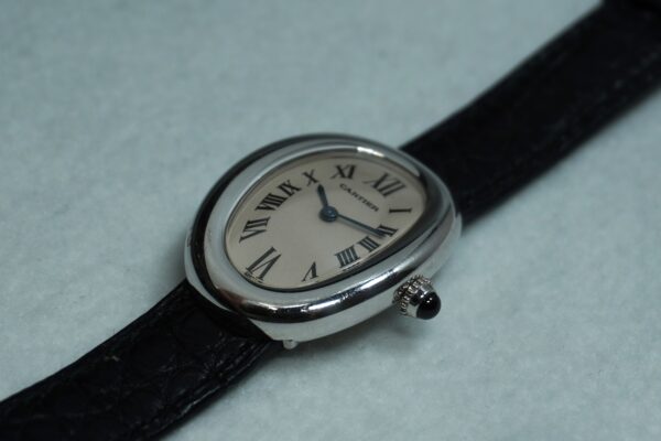 レディース カルティエ BAIGNOIRE 1955 18KWG（ML-38／1990ｓ)の詳細写真5枚目
