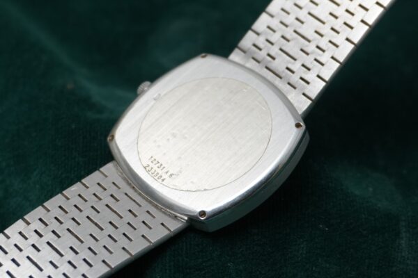 PIAGET LEGENDE COUSSIN WG JADE DIAL 12731A6（07／1970s)の詳細写真7枚目