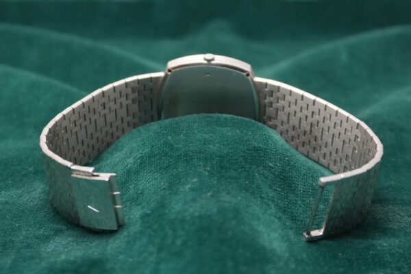 PIAGET LEGENDE COUSSIN WG JADE DIAL 12731A6（07／1970s)の詳細写真9枚目