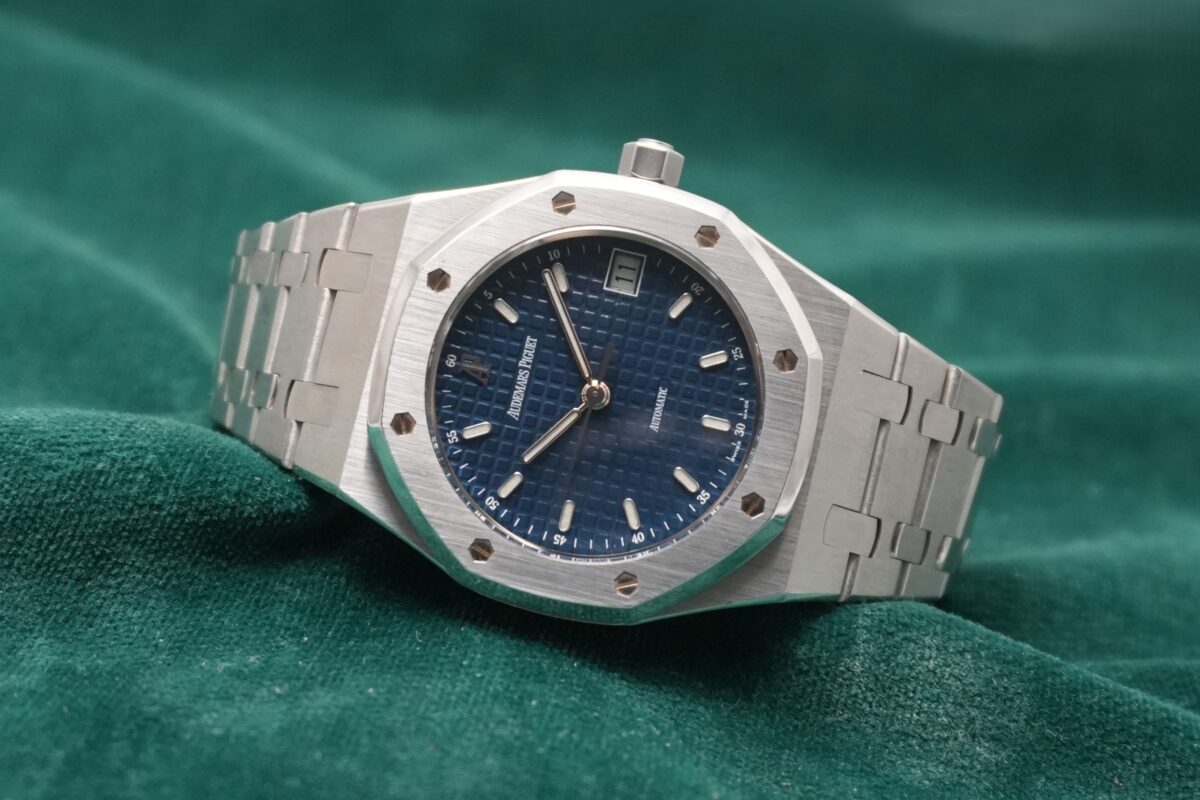 AUDEMARS PIGUET ROYAL OAK 14790ST BLUE DIAL（12／2000s)