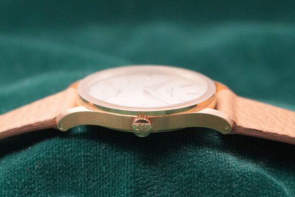パテック・フィリップ カラトラバ YG  SILVER DIAL 3796J（65／1982年)の詳細写真4枚目