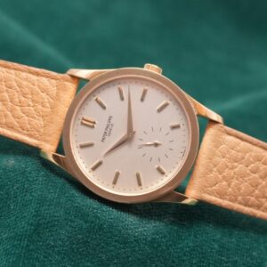 パテック・フィリップ カラトラバ YG  SILVER DIAL 3796J