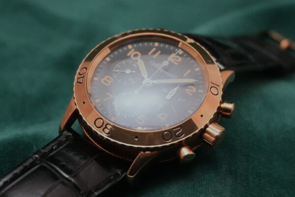 BREGUET TYPE XX AERONAVALE 3800BA 18KYG BLACK DIAL LIMITED EDITION（10-23／1995年)の詳細写真3枚目