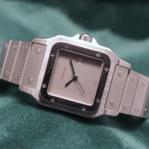 カルティエ SANTOS CARREE LM SS 2960 GHOST DIAL