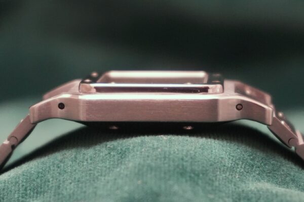 カルティエ SANTOS CARREE LM SS 2960 GHOST DIAL（45／1980s)の詳細写真5枚目