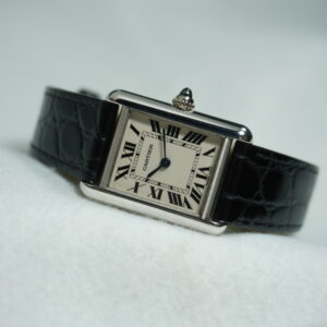 レディース カルティエ TANK LOUIS SM 18KWG