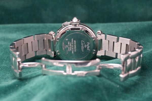 カルティエ PASHA BRACELET 2308 18KWG DIAMOND DIAL（47／2001年)の詳細写真6枚目